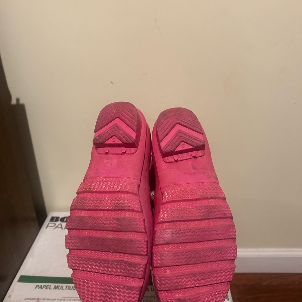 Hunter Pink Waterproof Rain Boots - Picture 6 of 7